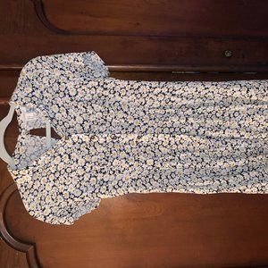 Forever 21 Daisy Button Down Mini Dress Size Small